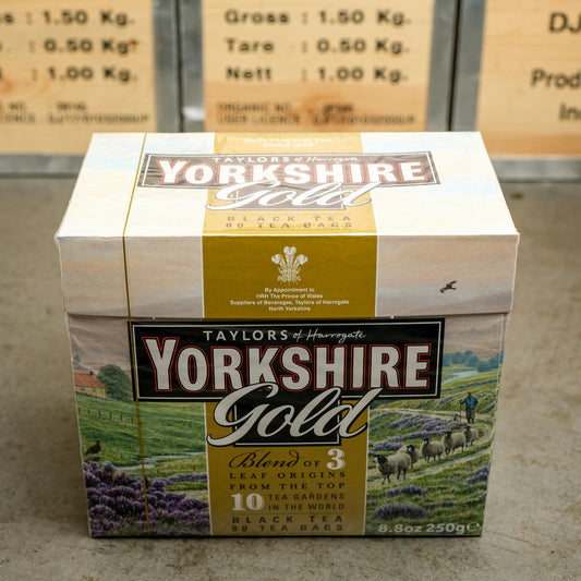 Schwarzer Tee – Yorkshire Gold – 80 Aufgußbeutel